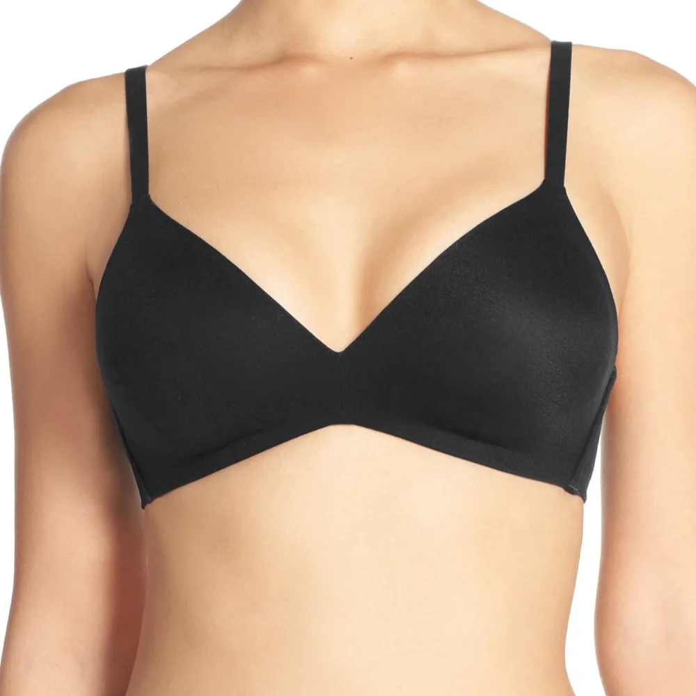 NEW Wacoal How Perfect No-Wire Contour‎ Bra in Black [SZ 34D US ] - Picture 2 of 11